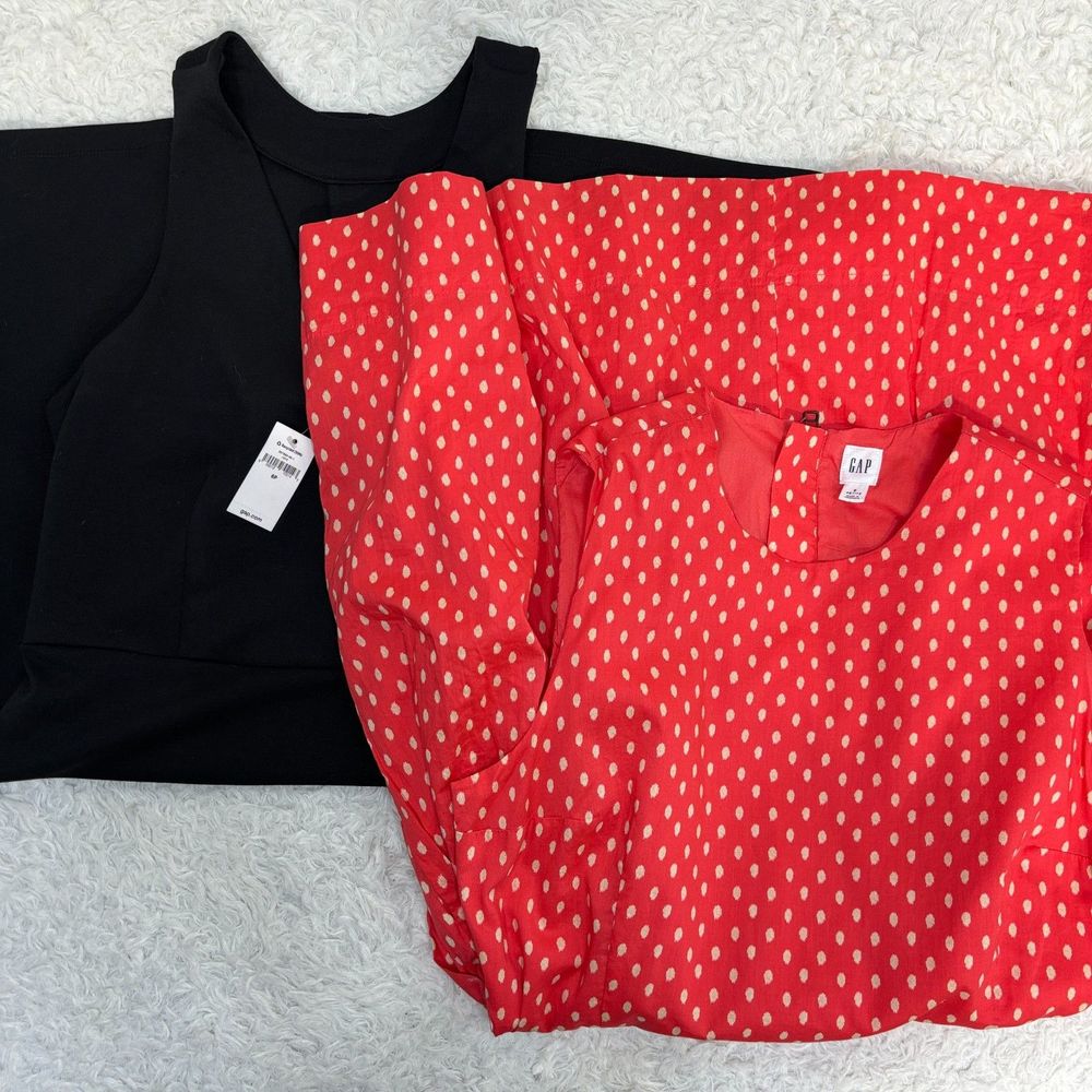 NWT GAP Lot of 2 Sleeveless Dresses Women's Sz 6 Petite See Photos For Dresses